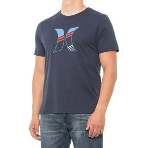 Hurley Men's Graphic Tee T-Shirt - Navy